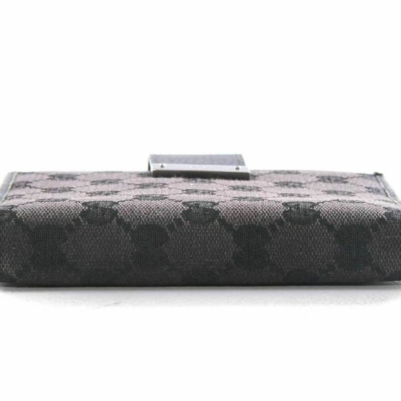 Gucci Web Black GG Logos Pattern Agenda Notebook - Picture 5 of 14